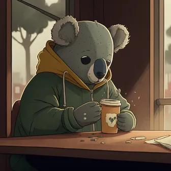 Thinking at the Cafe by LoFi Kind Koala