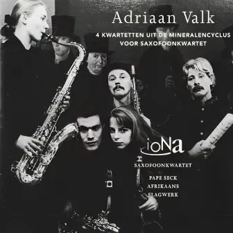 Four Quartets from the Mineralcycle for Saxophone Quartet by Adriaan Valk