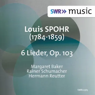 Spohr: 6 Deutsche Lieder, Op. 103 by Hermann Reutter