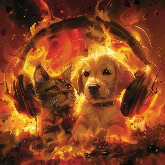 Fire Whiskers: Pets Calming Melodies by Emeraldic