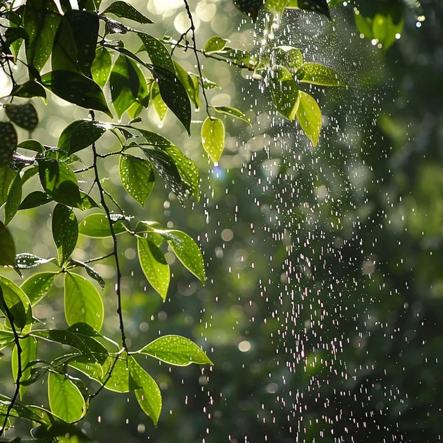 Melodía Ambiental de la Lluvia en Binaural