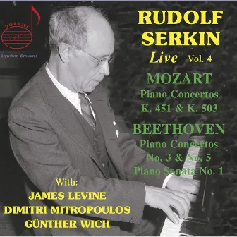 Rudolf Serkin Live, Vol. 4 by Nhk Symphony