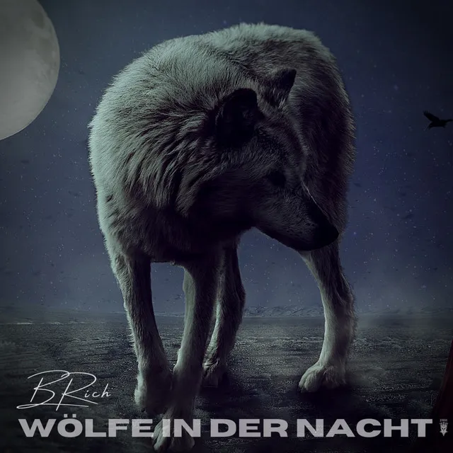 Wölfe in der Nacht