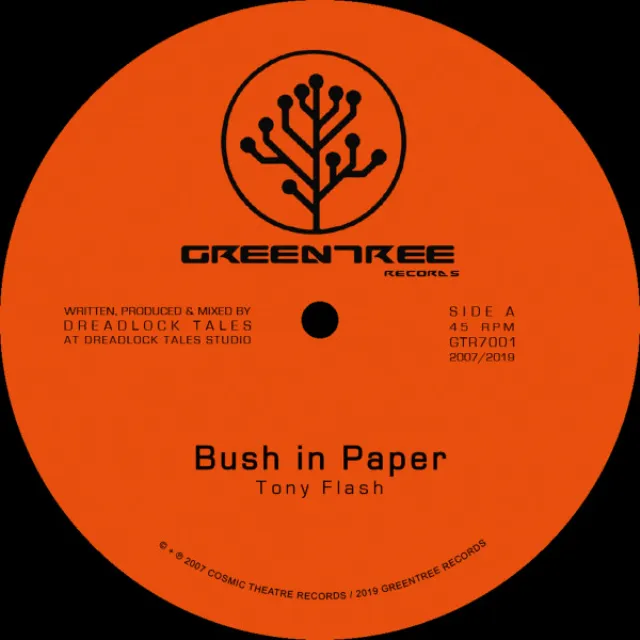 Bush In Paper