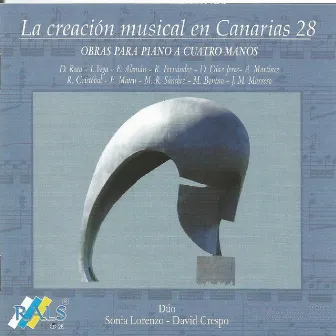 La Creación Musical en Canarias 28 - Obras para Piano a Cuatro Manos by David Crespo