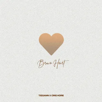 Brown Heart by Tissann