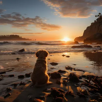 Rapsodia Oceánica Para La Serenidad Canina: Música Para Perros Relajados by Susurrador de perros