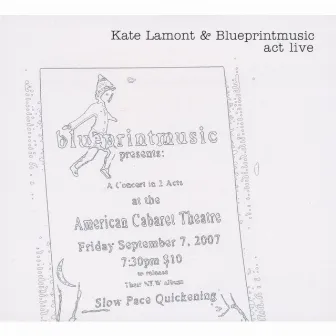 Act Live by Kate Lamont