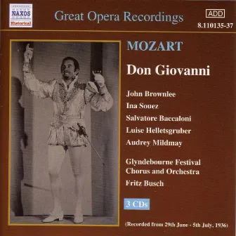 Mozart: Don Giovanni (Glyndebourne) (1936) by Glyndebourne Festival Orchestra