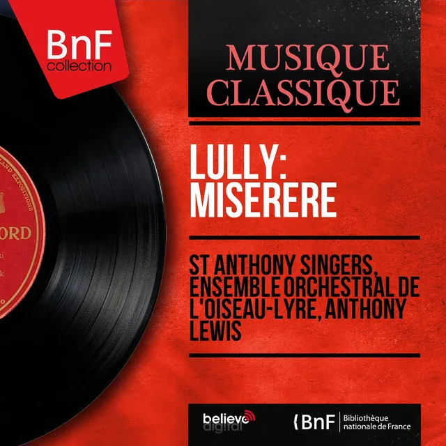 Lully: Miserere (Mono Version)