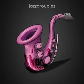 Purple Sax by Jazzgroupiez