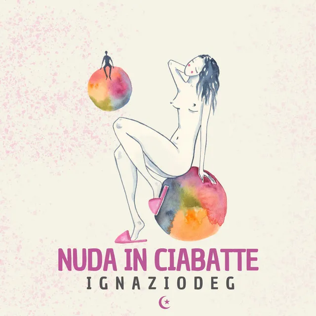 Nuda in ciabatte