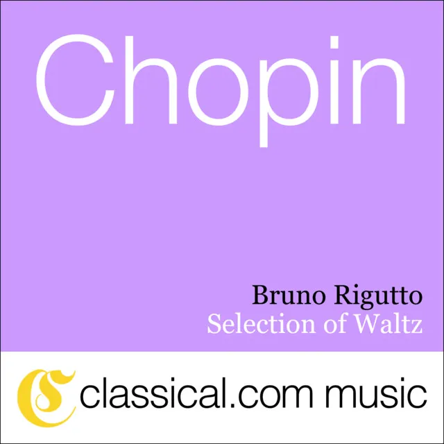 3 Waltzes, Op. 64 - No. 2 in C sharp minor