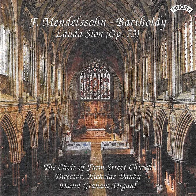 Lauda Sion Op. 73, MWV A 24 (Arr. for Organ & Choir): No. 7, Sumit unus