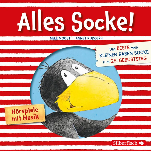 Alles Socke! (Alles erlaubt?, Alles Eis!, Alles gefunden!, Alles zu spät!, Alles echt wahr!, Alles nass!, Alles Bitte-danke!, Alles verlaufen!) (Der kleine Rabe Socke) [Das Beste vom kleinen Raben Socke zum 25. Geburtstag]