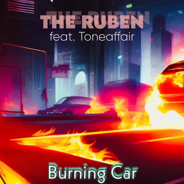 burning car 2020