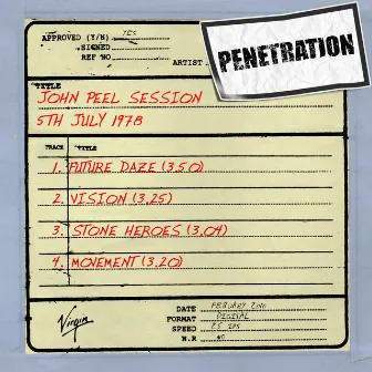 John Peel Session by Penetration