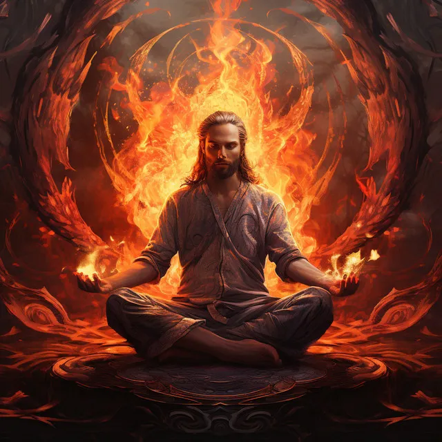 Calma Del Fuego: Meditación De Estudio Concentrada