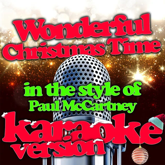 Wonderful Christmas Time (In the Style of Paul Mccartney) [Karaoke Version] - Single