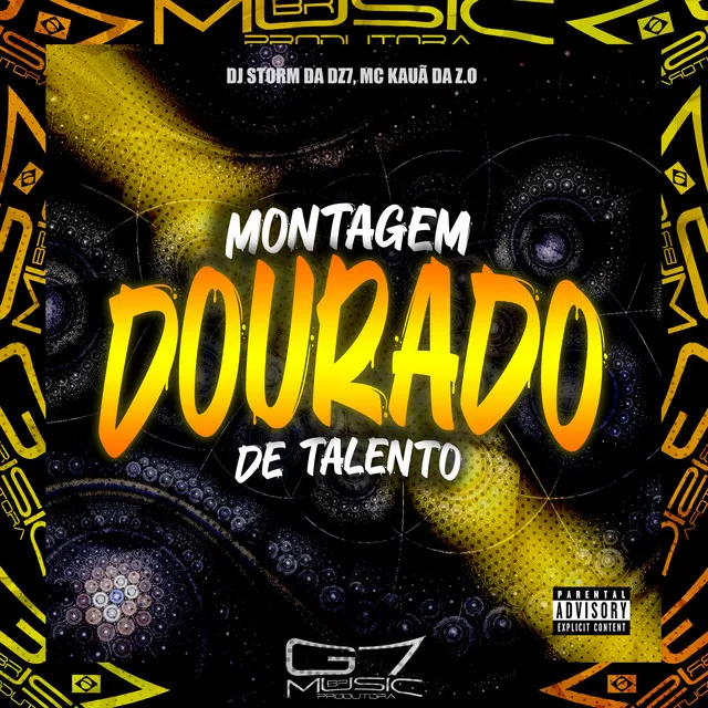 Montagem Dourado de Talento