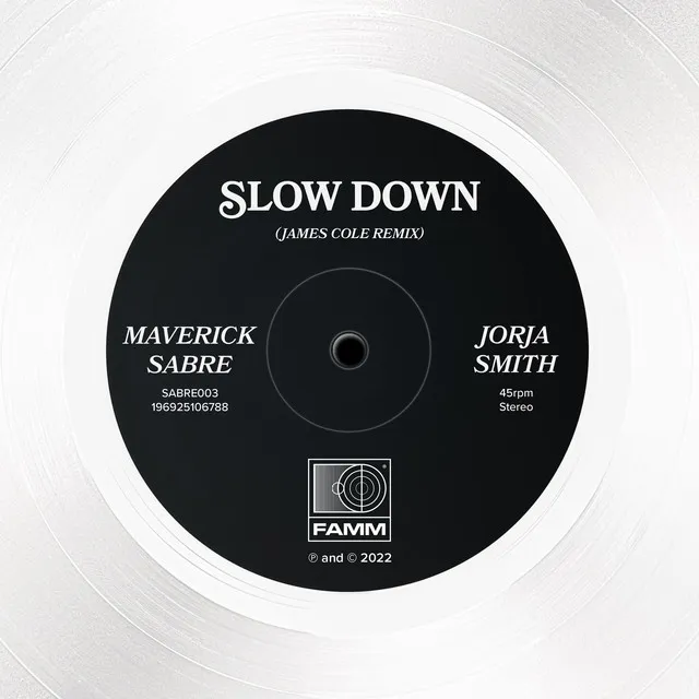 Slow Down - James Cole Remix