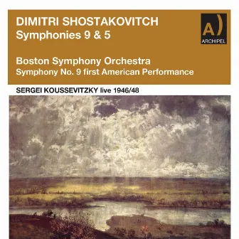 Shostakovich: Symphonies Nos. 9 & 5 (Live) [Remastered 2022] by Serge Koussevitzky