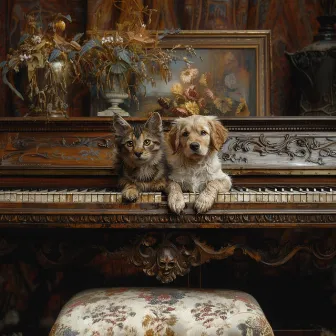 Compañeros De Piano: Melodía Relajante Para Mascotas by Paz del piano