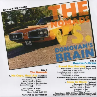 No Cops, Haul Ass EP by Donovan's Brain