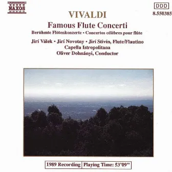 Vivaldi: Flute Concertos (Famous) by Jiří Válek