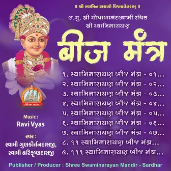 Shree Swaminarayan Bij Mantra Swaminarayan Kirtan by Gunkirtandasji Swami