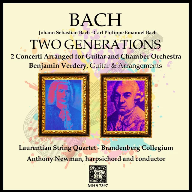 Bach: Two Generations - Concerti Arranged for Guitar and Chamber Orchestra