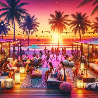 Deep Tropical Party: Sunset Lounge Mix, Party Cafe House, Balearic Chill Cafe Tunes by DJ Afterdark