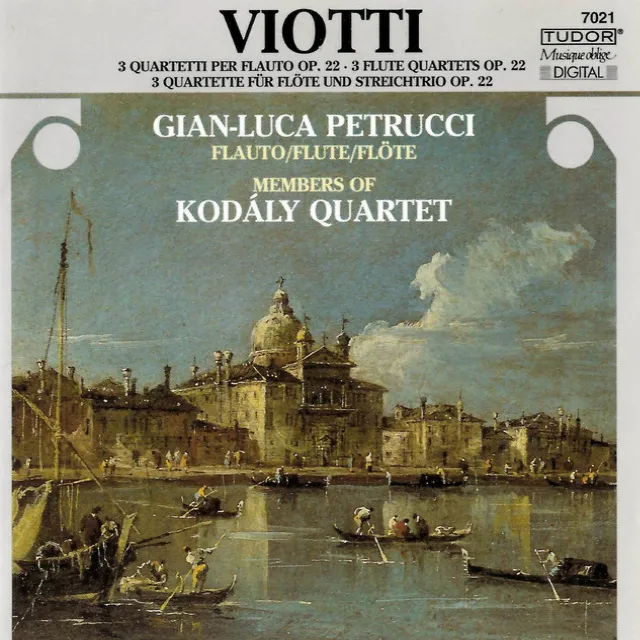 Quartet for Flute & Strings No. 2 in C Minor, Op. 22 No. 2, W. 2.17: II. Menuetto e trio