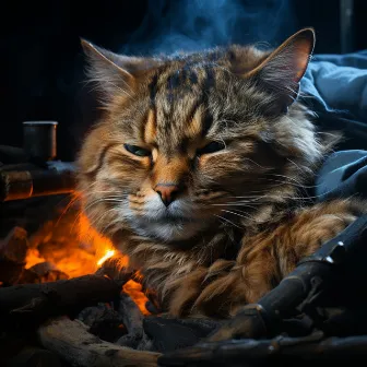 Retiro Lluvioso De Gatos: Ambiente Tranquilo De Lluvia by Guarida de música de gatos