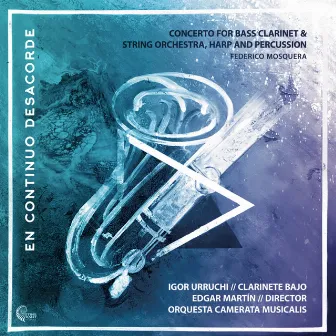 En Continuo Desacorde: Concerto for Bass Clarinet & String Orchestra, Harp and Percussion by Igor Urruchi