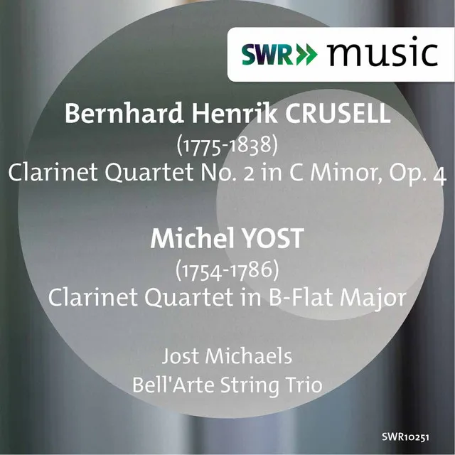 Clarinet Quartet No. 2 in C Minor, Op. 4: II. Menuetto