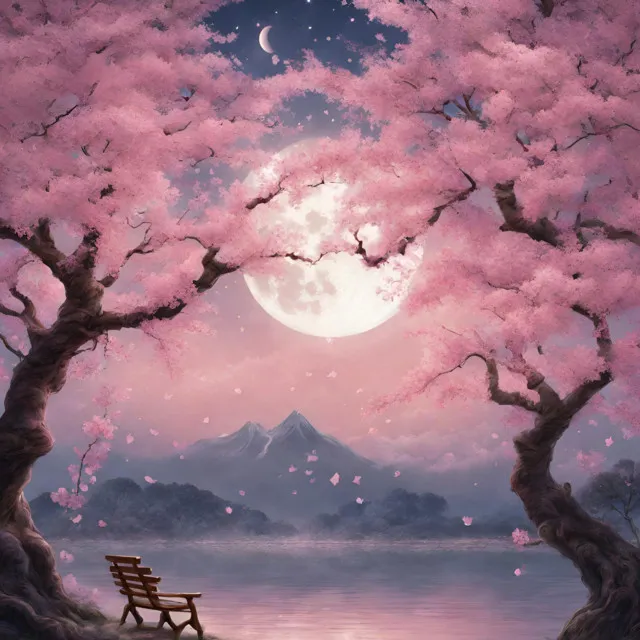 Promise with the spring moon