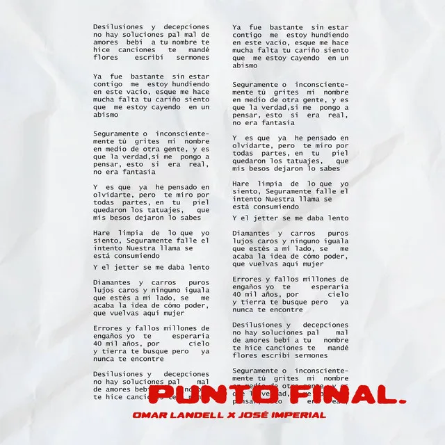 Punto final