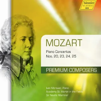 Mozart: Piano Concertos Nos. 20, 23, 24, 25 by Ivan Moravec