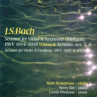 Bach: Sonatas for Violin & Keyboard, Vol. II by Morey Ritt