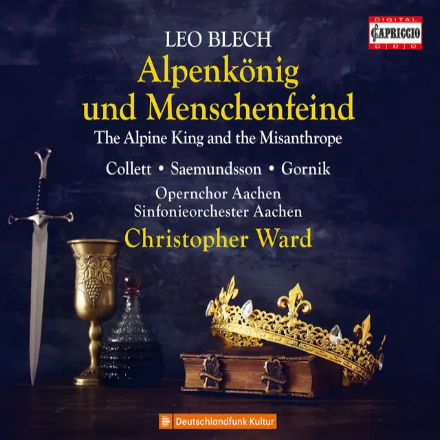 The Alpine King and the Misanthrope, Act I, Scene 10: Da sitzt er mit gesträubtem Haar