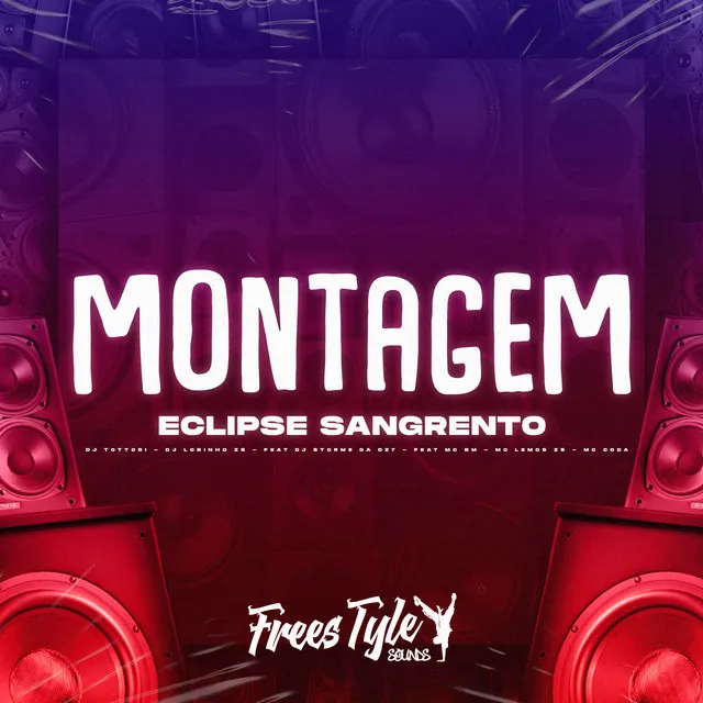 Montagem Eclipse Sangrento