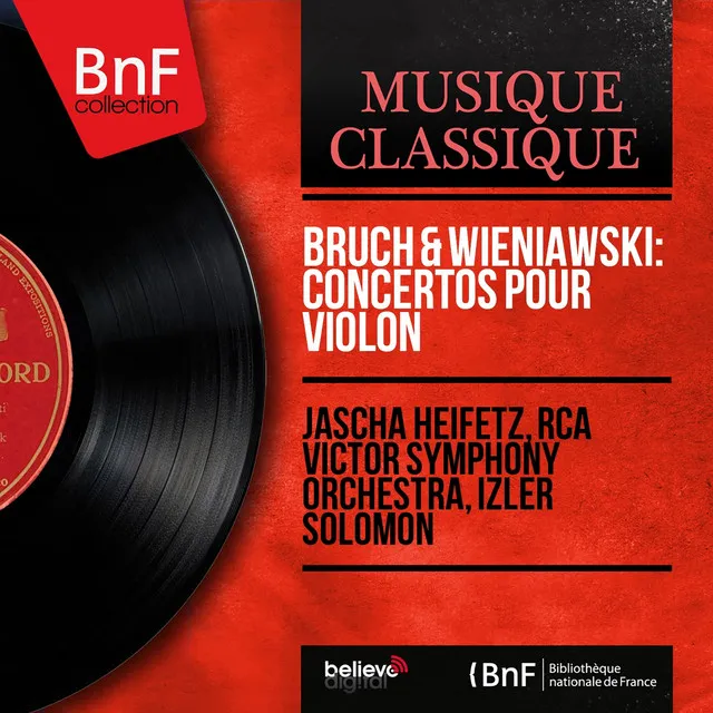 Bruch & Wieniawski: Concertos pour violon (Mono Version)