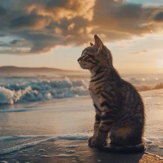 Relajación En La Costa Para Gatos: Sonidos Calmantes Del Océano by Musicoterapia para gatitos