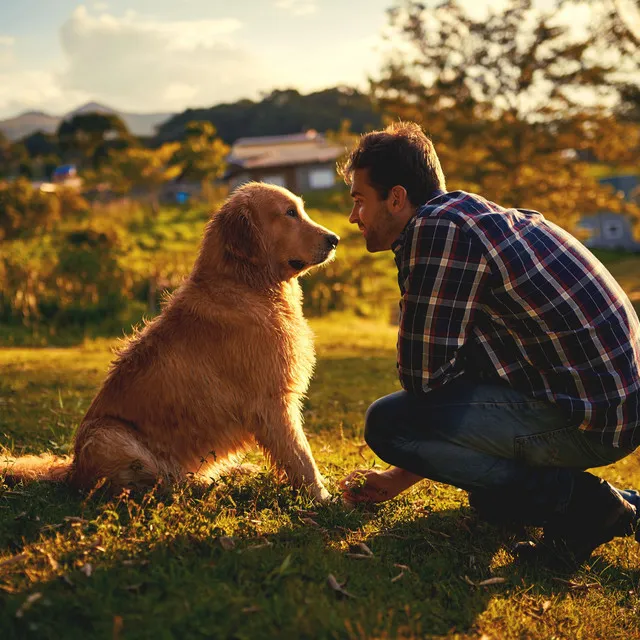 Piano Rain Tunes for Your Loyal Dogs