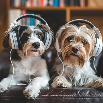 Canine Crescendos: Energetic Music for Dogs by melting into silence