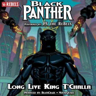 The Black Panther (King T'challa) by PS the Rebels