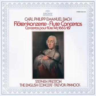 Bach, C.P.E.: Flute Concertos Wq 166 & 167 by Stephen Preston