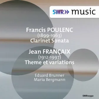 Poulenc: Clarinet Sonata, FP 184 - Françaix: Theme et variations for Clarinet & Piano by Maria Bergmann