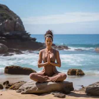 Yoga Junto Al Océano: Sonidos Serenos De Olas by Descanso interior